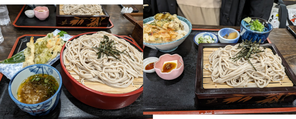 草津温泉　うどん　そば　眺庭庵 益成屋 